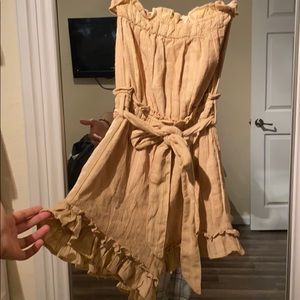 Strap or strapless romper